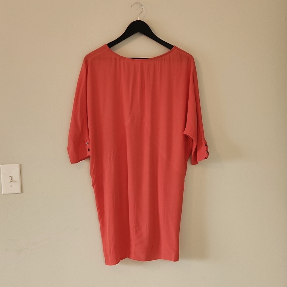 Anthropologie Tunic Dress - XS, Coral
